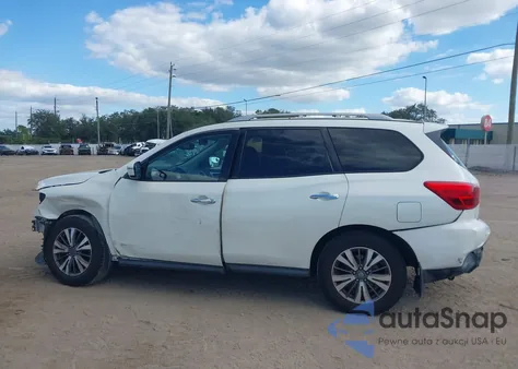 2017 Nissan Pathfinder Sv z USA, uszkodzony, nr VIN 5N1DR2MN8HC631688